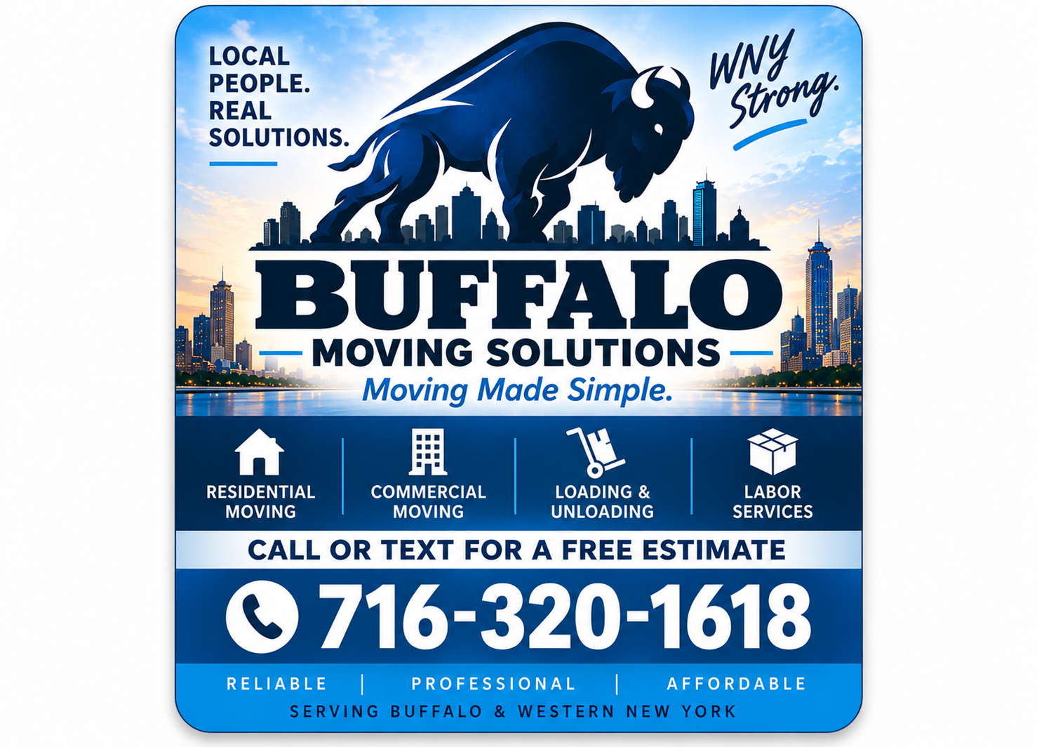 Buffalo Moving Solutions logo